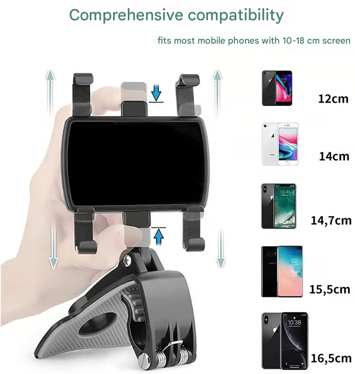 🏆New Arrival 360 Degree Rotating Car Dashboard Phone Holder